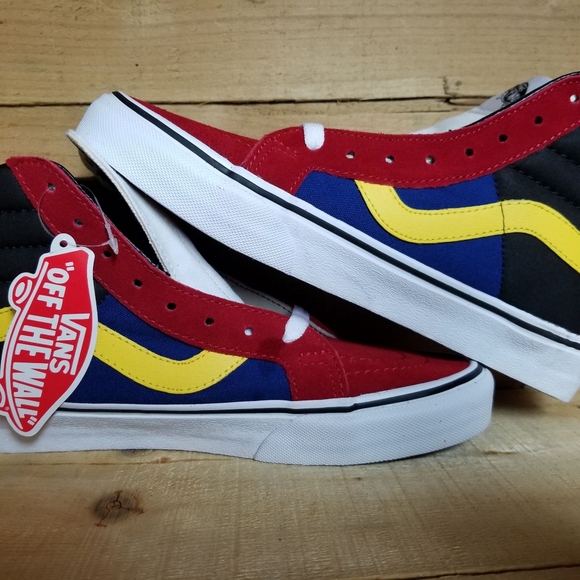 vans sk8 hi otw rally skate shoe